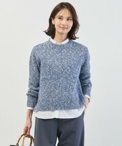 J.PRESS / ジェイプレス ニット・セーター | Color Yarn クルーネック ニット