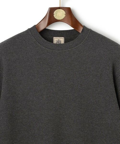 J.PRESS / ジェイプレス ニット・セーター | 温かさと軽さの快適素材【ストレッチ / イージーケア】【FLEX YARN】片畔クルーネック ニット | 詳細8