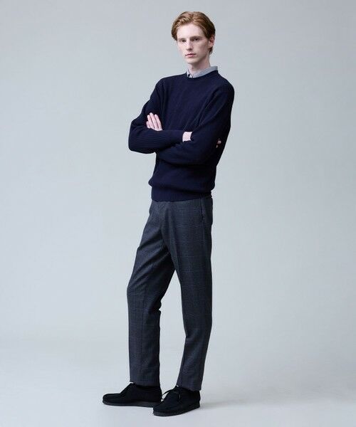 J.PRESS / ジェイプレス ニット・セーター | 温かさと軽さの快適素材【ストレッチ / イージーケア】【FLEX YARN】片畔クルーネック ニット | 詳細14