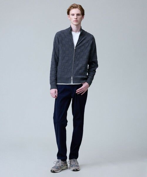 J.PRESS / ジェイプレス カーディガン・ボレロ | 温かさと軽さの快適素材【ストレッチ / イージーケア】【FLEX YARN】リンクスフルジップ  ニットカーディガン | 詳細1