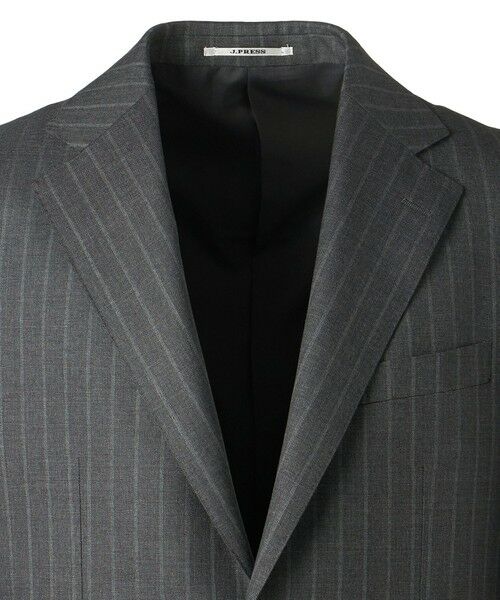 J.PRESS / ジェイプレス セットアップ | 【WEB・一部店舗限定】インテリジェントストライプ スーツ / 総裏 | 詳細3