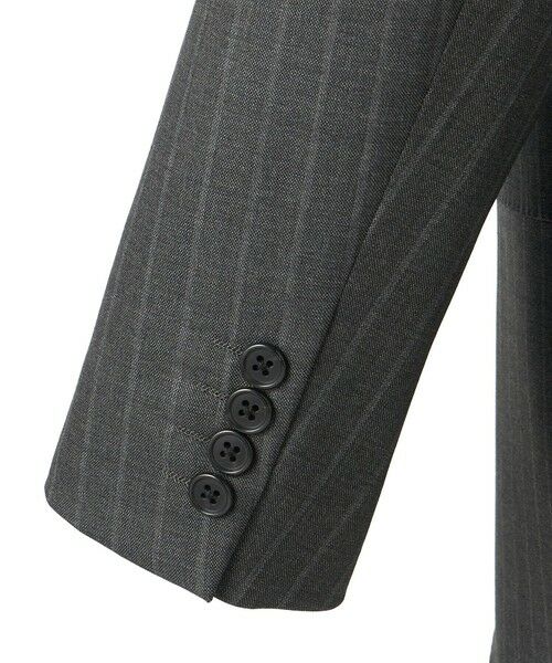 J.PRESS / ジェイプレス セットアップ | 【WEB・一部店舗限定】インテリジェントストライプ スーツ / 総裏 | 詳細4