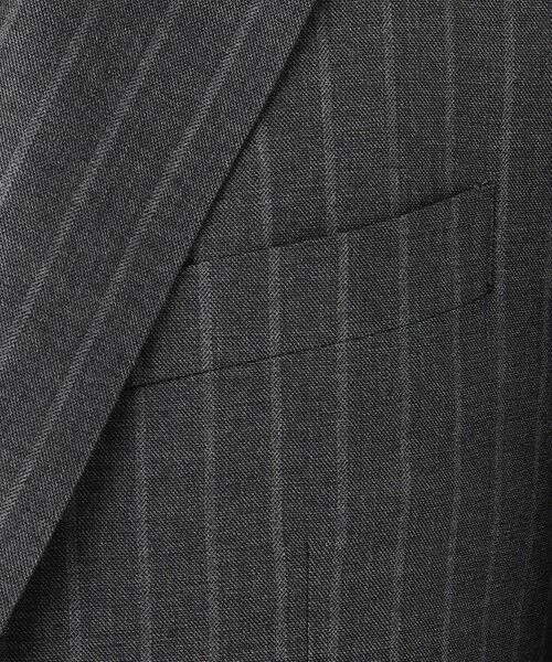 J.PRESS / ジェイプレス セットアップ | 【WEB・一部店舗限定】インテリジェントストライプ スーツ / 総裏 | 詳細6