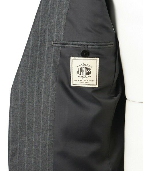 J.PRESS / ジェイプレス セットアップ | 【WEB・一部店舗限定】インテリジェントストライプ スーツ / 総裏 | 詳細9