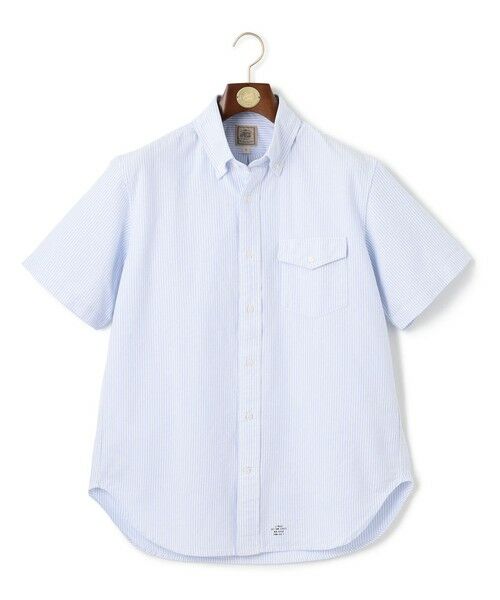 J.PRESS / ジェイプレス シャツ・ブラウス | 【WEB・一部店舗限定】半袖シャツ / B.D.（サックスブルー系1）