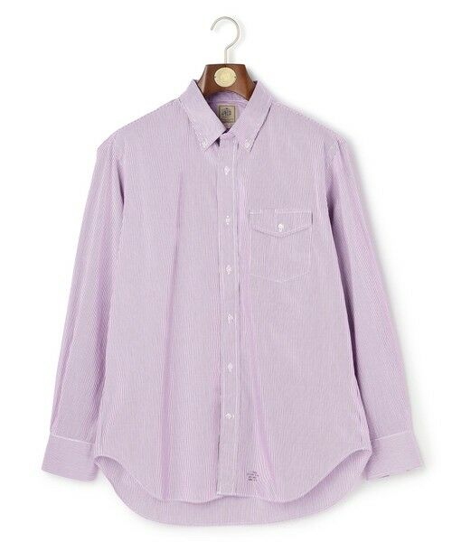 J.PRESS / ジェイプレス シャツ・ブラウス | 【WEB・一部店舗限定】ストライプ シャツ / B.D.（パープル系1）