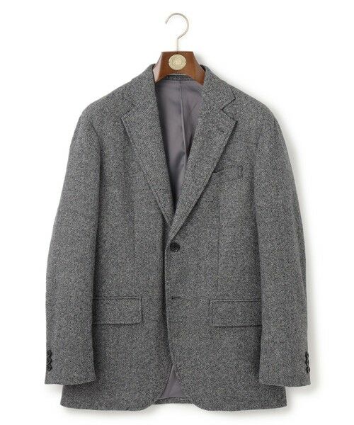 J.PRESS / ジェイプレス テーラードジャケット | 【WEB・一部店舗限定】カシミヤブレンド ストレッチツイル ジャケット / セットアップ可（ライトグレー系）