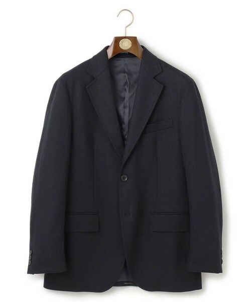 J.PRESS / ジェイプレス テーラードジャケット | 【WEB・一部店舗限定】カシミヤブレンド ストレッチツイル ジャケット / セットアップ可（ネイビー系）