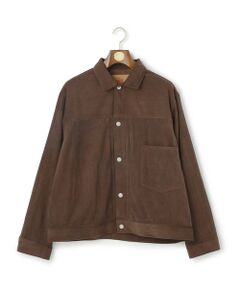 J.PRESS / ジェイプレス ブルゾン | 【WEB・一部店舗限定】トリコットコーデュロイ トラッカージャケット