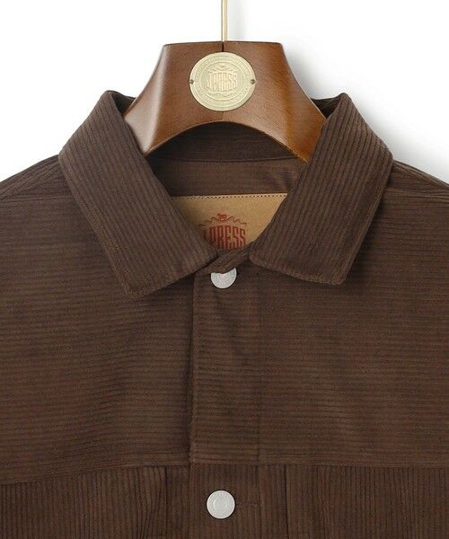 J.PRESS / ジェイプレス ブルゾン | 【WEB・一部店舗限定】トリコットコーデュロイ トラッカージャケット | 詳細2