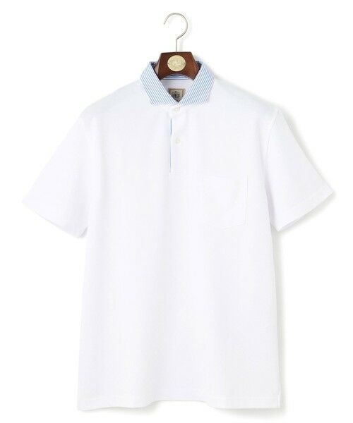 J.PRESS / ジェイプレス ポロシャツ | 【WEB・一部店舗限定】バーズアイカノコ ポロシャツ（ホワイト系）