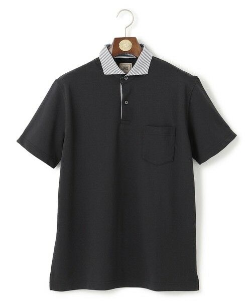 J.PRESS / ジェイプレス ポロシャツ | 【WEB・一部店舗限定】バーズアイカノコ ポロシャツ（ブラック系）