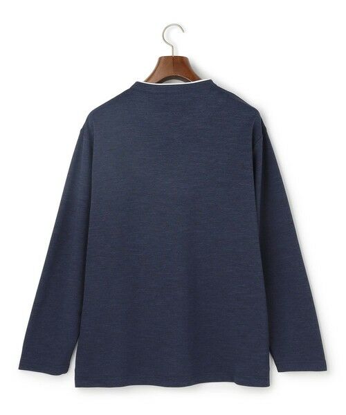 J.PRESS / ジェイプレス カットソー | 【WEB・一部店舗限定】Vネックフェイクレイヤード ロングスリーブTシャツ | 詳細1