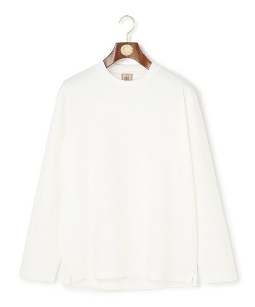 J.PRESS / ジェイプレス カットソー | 【WEB・一部店舗限定】ドレスクルーネック ロングスリーブTシャツ（ホワイト系）