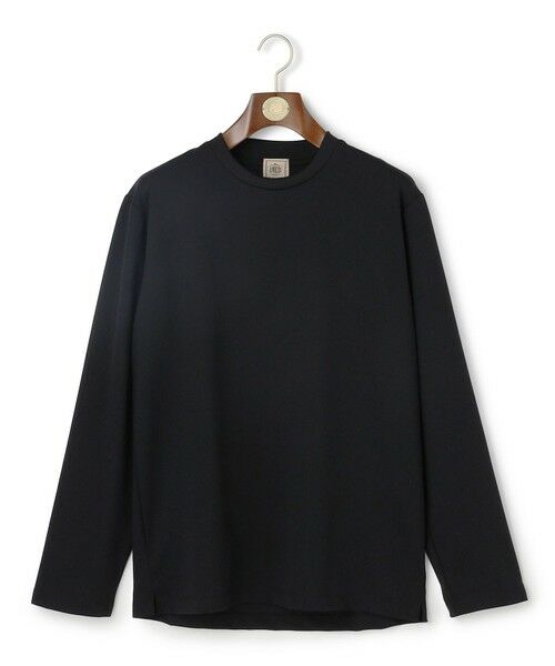 J.PRESS / ジェイプレス カットソー | 【WEB・一部店舗限定】ドレスクルーネック ロングスリーブTシャツ（ブラック系）