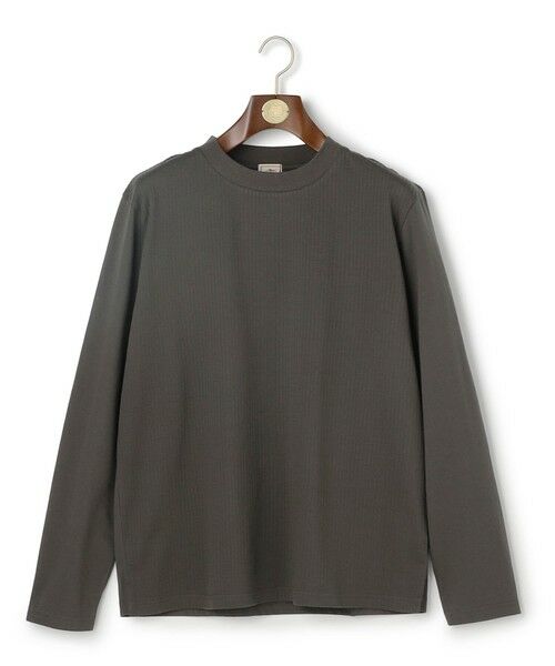 J.PRESS / ジェイプレス カットソー | 【WEB・一部店舗限定】サッカーロングスリーブ Tシャツ(グレー系)