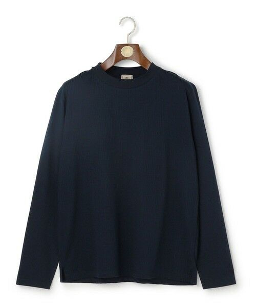 J.PRESS / ジェイプレス カットソー | 【WEB・一部店舗限定】サッカーロングスリーブ Tシャツ(ネイビー系)