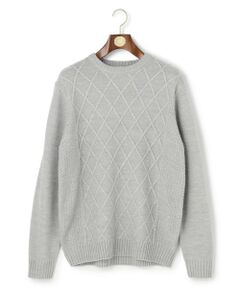 J.PRESS / ジェイプレス ニット・セーター | 【WEB・一部店舗限定】ケーブルクルーネック ニット