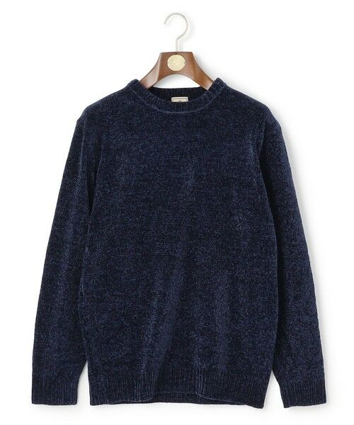 J.PRESS / ジェイプレス ニット・セーター | 【WEB・一部店舗限定】モールクルーネック ニット（ネイビー系）