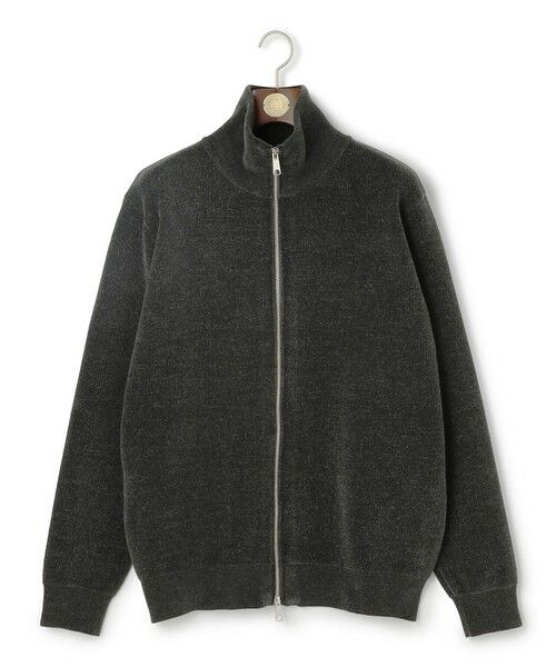 J.PRESS / ジェイプレス カーディガン・ボレロ | 【WEB・一部店舗限定】モールダブルフェイス ドライバーズニット（グレー系）
