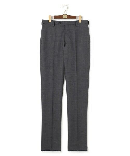 J.PRESS / ジェイプレス スラックス・ドレスパンツ | 【WEB・一部店舗限定】マイクロハウンドトゥース スラックス（グレー系8）