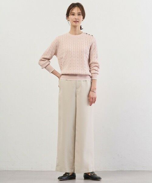 J.PRESS / ジェイプレス その他パンツ | Springピーチ セミワイド パンツ | 詳細1