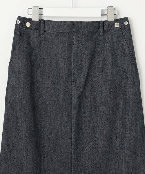 J.PRESS / ジェイプレス ミニ・ひざ丈スカート | 【WEB限定】セルロースシャンブレー ナロー スカート | 詳細7