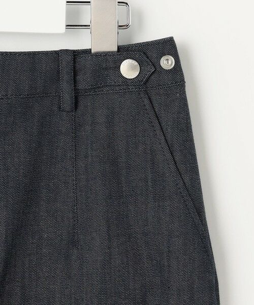J.PRESS / ジェイプレス ミニ・ひざ丈スカート | 【WEB限定】セルロースシャンブレー ナロー スカート | 詳細8