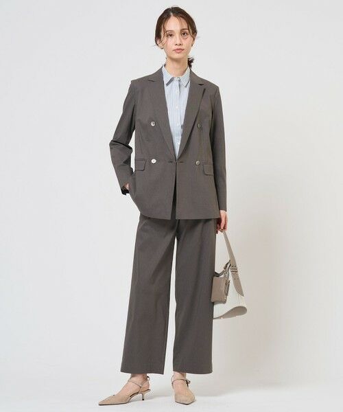 J.PRESS / ジェイプレス シャツ・ブラウス | BEZコットンナイロン ストライプ シャツ ブラウス | 詳細10