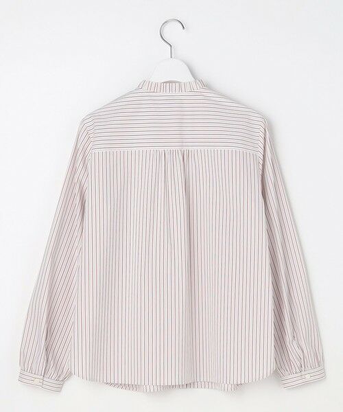 J.PRESS / ジェイプレス シャツ・ブラウス | BEZコットンナイロン ストライプ フリル襟 ブラウス | 詳細10