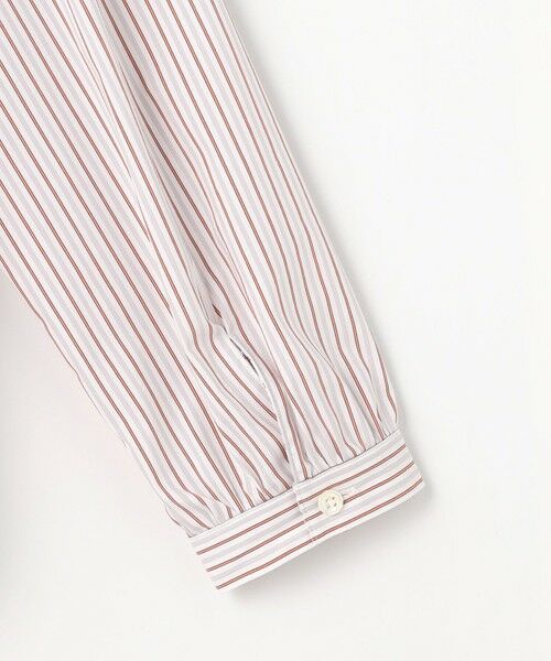 J.PRESS / ジェイプレス シャツ・ブラウス | BEZコットンナイロン ストライプ フリル襟 ブラウス | 詳細11