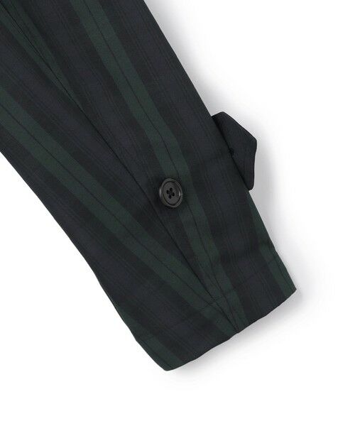 J.PRESS / ジェイプレス ステンカラーコート | 【オンオフ兼用 / ストレッチ / 撥水 / 洗える】トリコット3レイヤーバルマカンショートコート / フードデタッチャブル | 詳細13