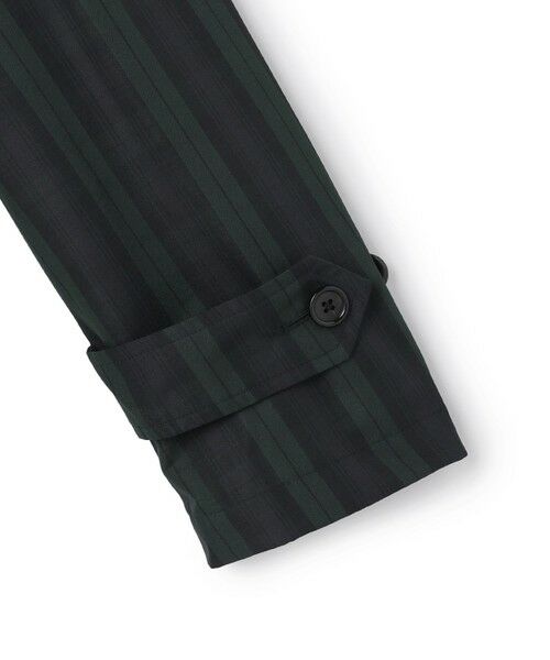 J.PRESS / ジェイプレス ステンカラーコート | 【オンオフ兼用 / ストレッチ / 撥水 / 洗える】トリコット3レイヤーバルマカンショートコート / フードデタッチャブル | 詳細7