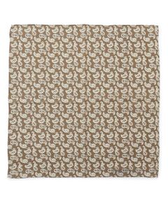J.PRESS / ジェイプレス ハンカチ | ハンドプリントペイズリー チーフ