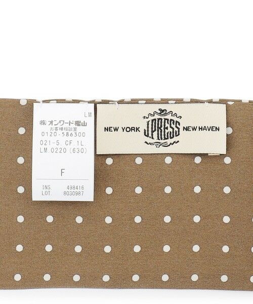 J.PRESS / ジェイプレス バンダナ・スカーフ | ハンドプリントドット ネッカチーフ | 詳細4