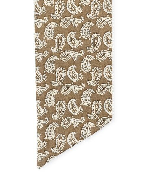 J.PRESS / ジェイプレス バンダナ・スカーフ | ハンドプリントペイズリー ネッカチーフ | 詳細1