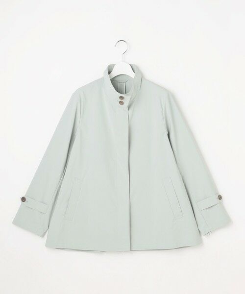 J.PRESS / ジェイプレス その他アウター | 【WEB限定カラーあり】Artirosa スタンドカラー コート（【WEB限定】スモーキーミント系）