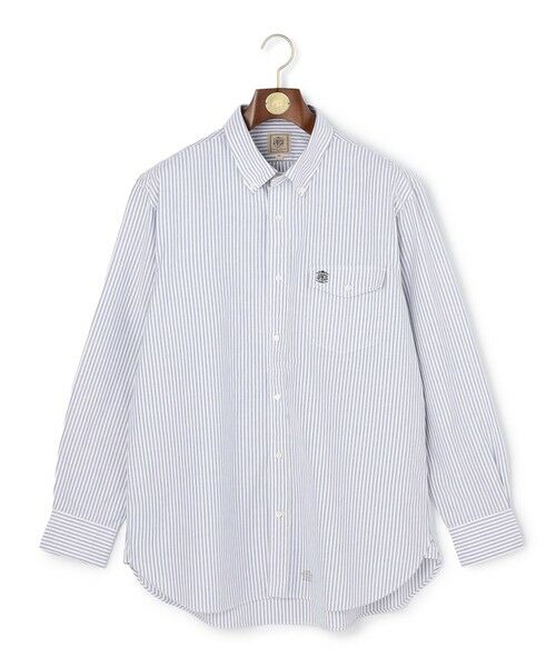 J.PRESS / ジェイプレス シャツ・ブラウス | 【KING SIZE】【IVY SHIRTS / 8色展開】オックスフォードオーバル シャツ /B.D.(ネイビー系1)