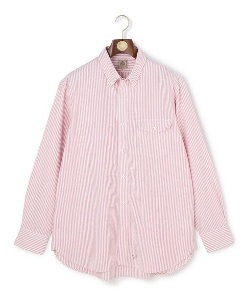 J.PRESS / ジェイプレス シャツ・ブラウス | 【KING SIZE】【IVY SHIRTS / 8色展開】オックスフォードオーバル シャツ /B.D.(レッド系1)