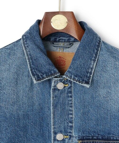 J.PRESS / ジェイプレス Gジャン・デニムジャケット | ヴィンテージライク デニム カバーオール | 詳細7