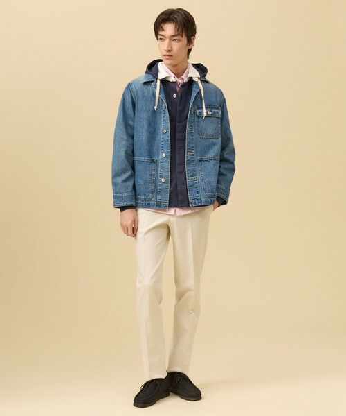 J.PRESS / ジェイプレス Gジャン・デニムジャケット | ヴィンテージライク デニム カバーオール | 詳細2