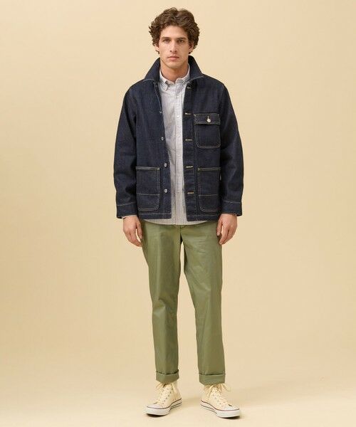 J.PRESS / ジェイプレス Gジャン・デニムジャケット | ヴィンテージライク デニム カバーオール | 詳細15