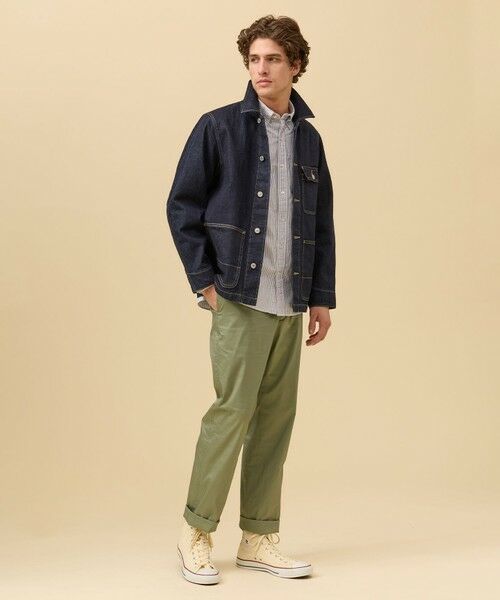 J.PRESS / ジェイプレス Gジャン・デニムジャケット | ヴィンテージライク デニム カバーオール | 詳細17