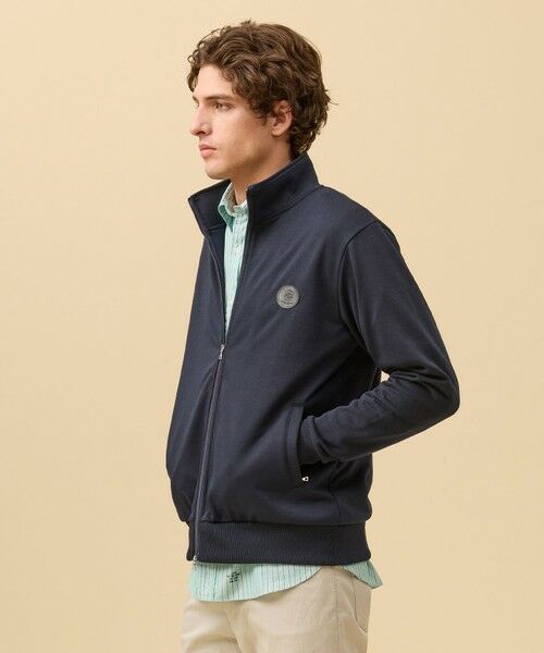 J.PRESS / ジェイプレス その他トップス | オーバルワンポイント トラックジャケット（ネイビー系）