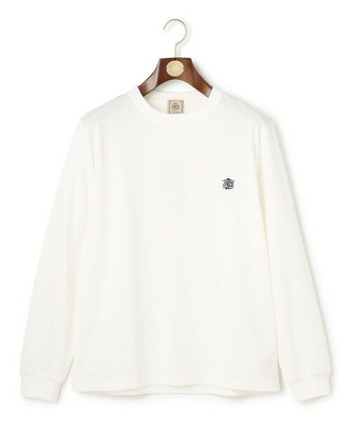 J.PRESS / ジェイプレス カットソー | オーバルワンポイント　ロングスリーブ Ｔシャツ | 詳細4