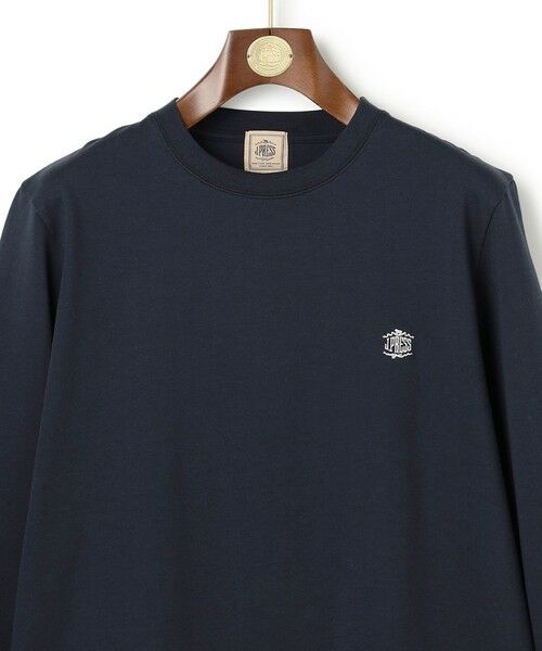 J.PRESS / ジェイプレス カットソー | オーバルワンポイント　ロングスリーブ Ｔシャツ | 詳細11