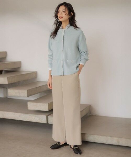 J.PRESS / ジェイプレス その他アウター | ORGANIC GASS COTTON クルーネック カーディガン | 詳細4