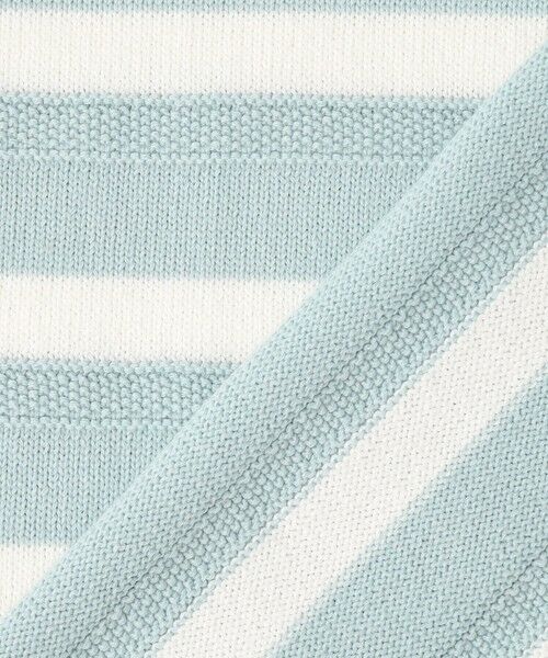 J.PRESS / ジェイプレス ニット・セーター | Cotton Polyester カラーボーダー ニット | 詳細9