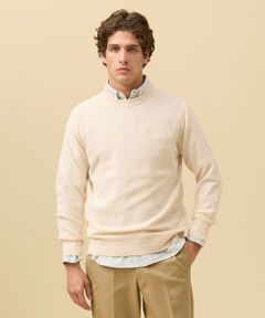 J.PRESS / ジェイプレス ニット・セーター | ギマコットンカノコクルーネック ニット