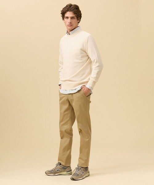 J.PRESS / ジェイプレス ニット・セーター | ギマコットンカノコクルーネック ニット | 詳細3